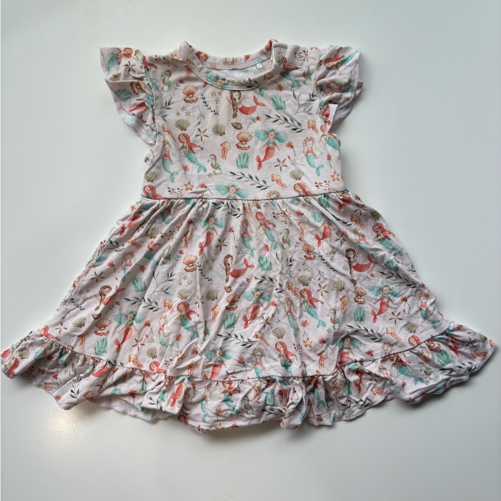 Little Snuggles Mermaid Print Twirl